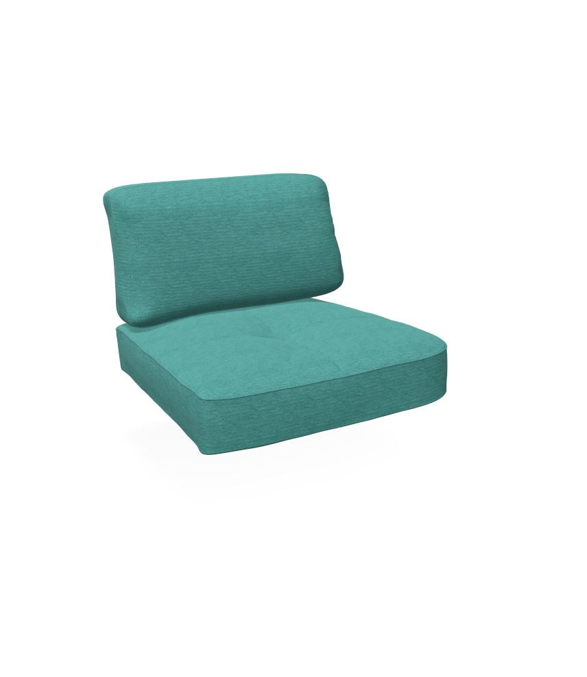 Emu C/6056 Coussin Assise et Dossier Droite pour Canapé 2/3 places Twins Premium EMERALD 600/12 (Cat.B)