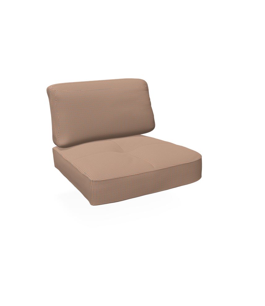 Emu C/6056 Coussin Assise et Dossier Droite pour Canapé 2/3 places Twins Premium ORANGE BURNT 600/14 (Cat.C)
