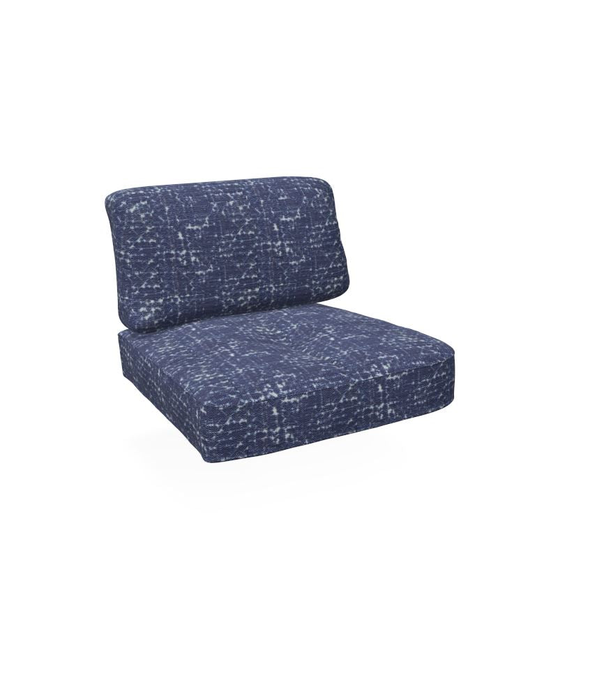 Emu C/6056 Coussin Assise et Dossier Droite pour Canapé 2/3 places Twins Premium PERIWINKLE 600/26 (Cat.D)