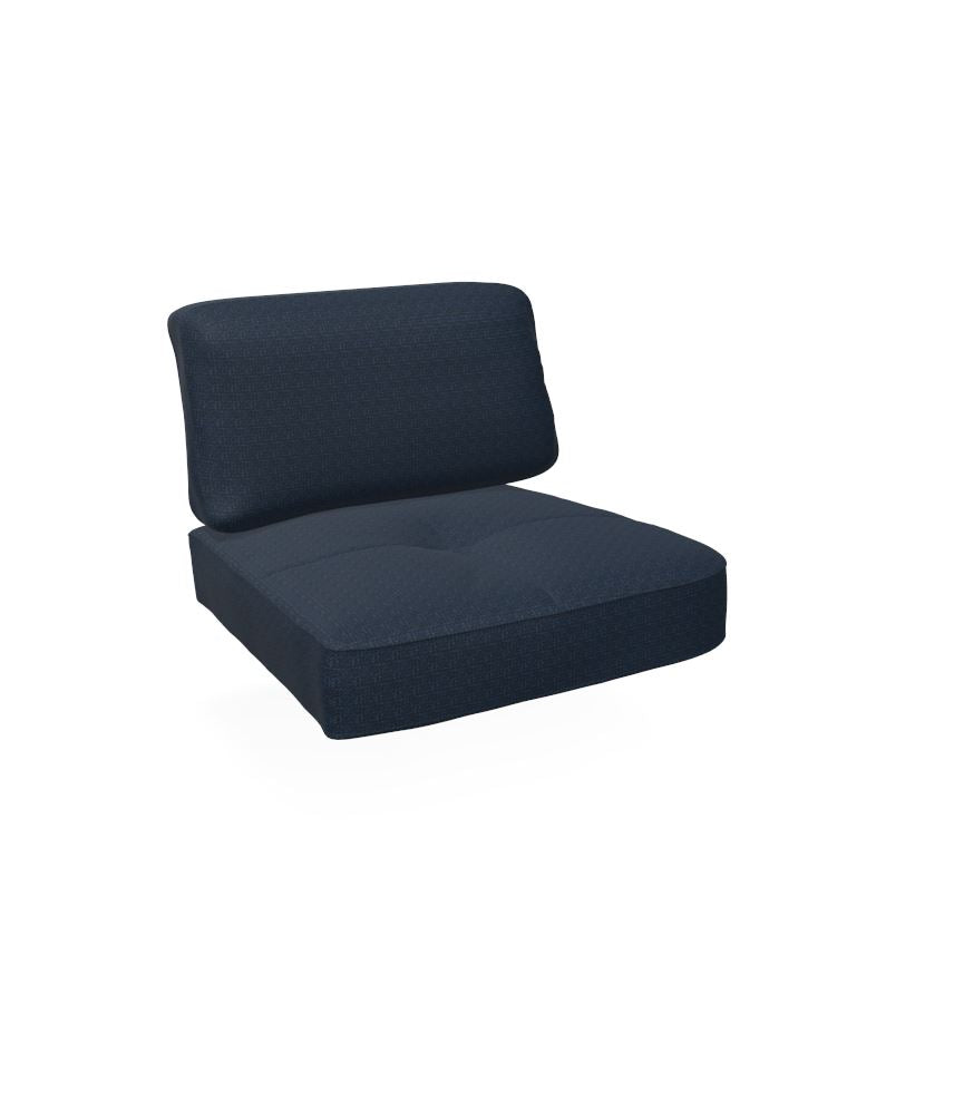 Emu C/6056 Coussin Assise et Dossier Droite pour Canapé 2/3 places Twins Standard SMALL WEFT BLUE Polypropylène 900/79
