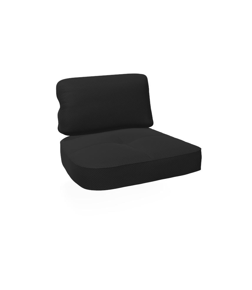 Emu C/6057 Coussin Assise et Dossier Gauche pour Canapé 2/3 places Twins Standard SMALL WEFT BROWN Polypropylène 900/75