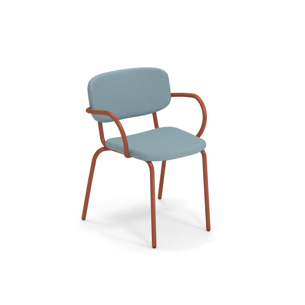 Emu C/641 Mom Coussin dossier acrylique Chaise et Fauteuil Light Blue 700/10