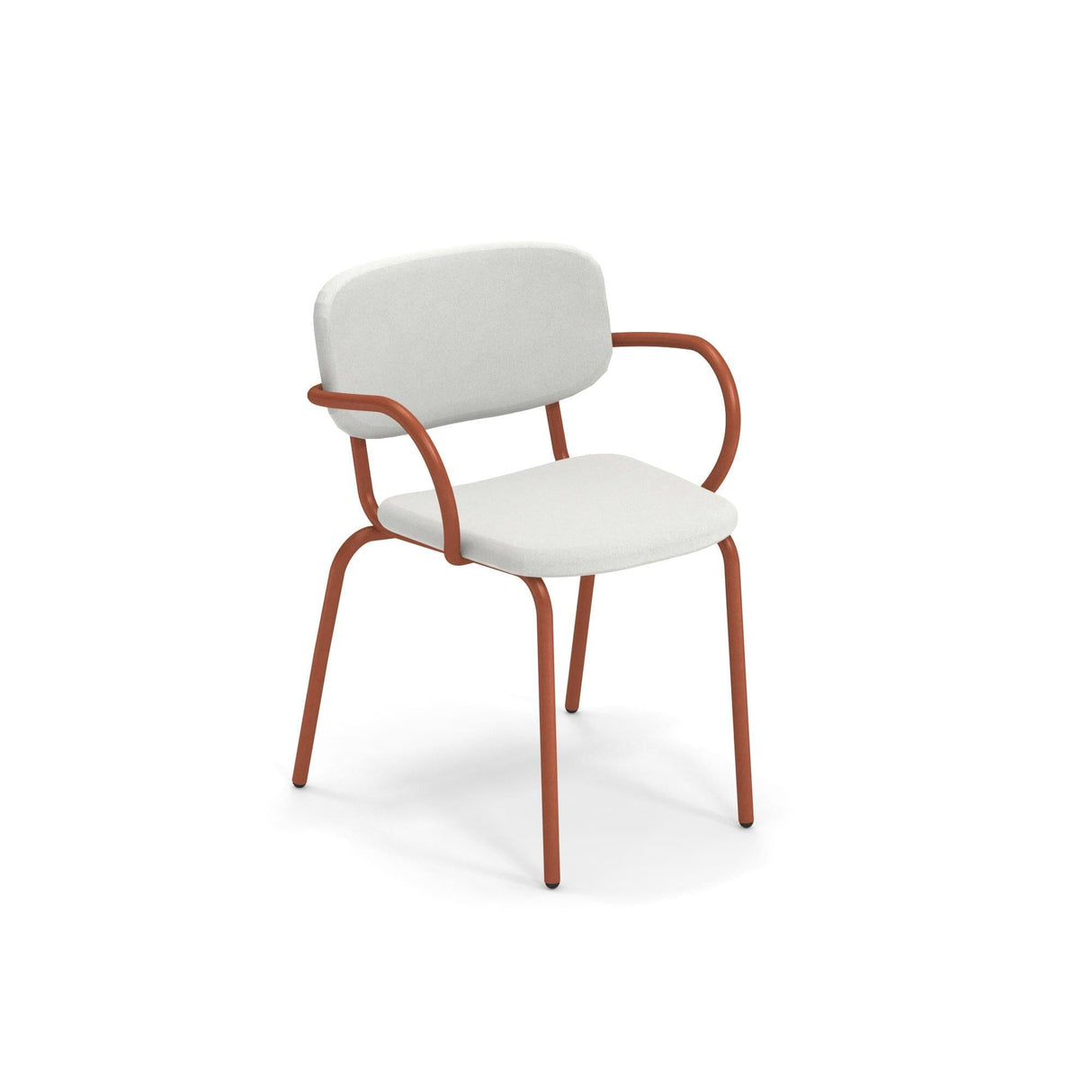 Emu C/641 Mom Coussin dossier acrylique Chaise et Fauteuil White 700/12