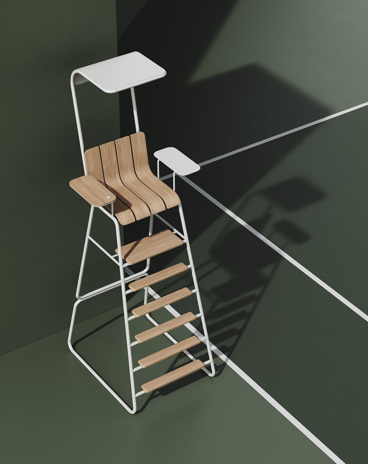 Ethimo Ace Chaise d'arbitre en Natural Teak