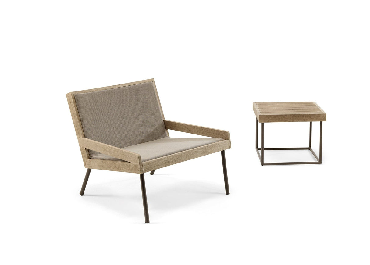 Ethimo Allaperto Urban Fauteuil bas Lounge
