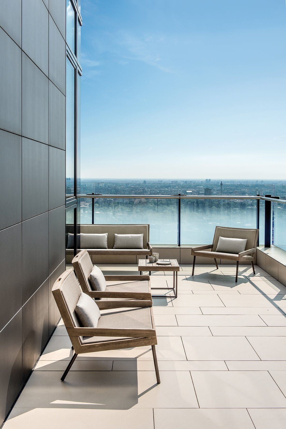 Ethimo Allaperto Urban Fauteuil bas Lounge