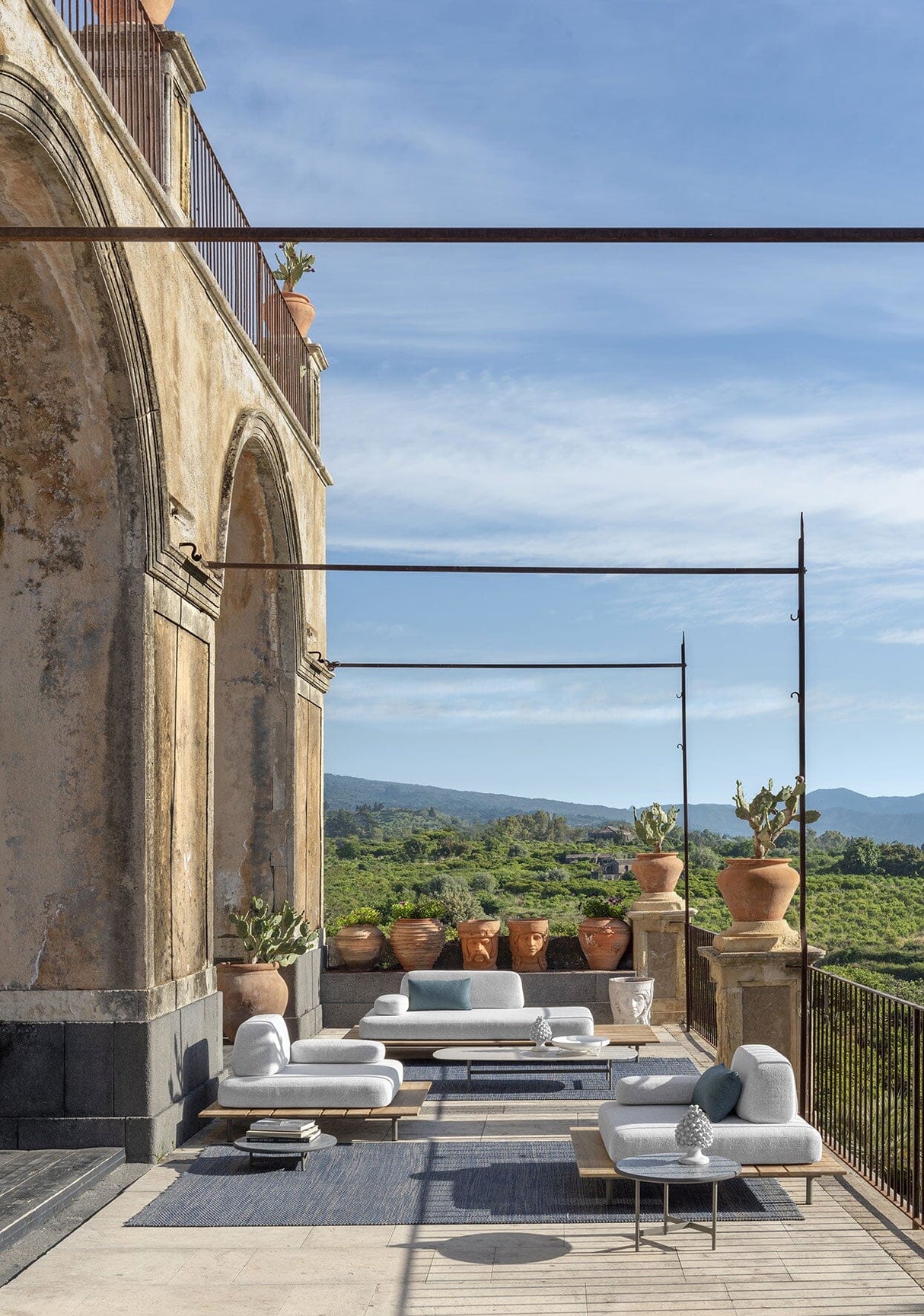 Ethimo Calipso Module 240x120cm Coussins en sus