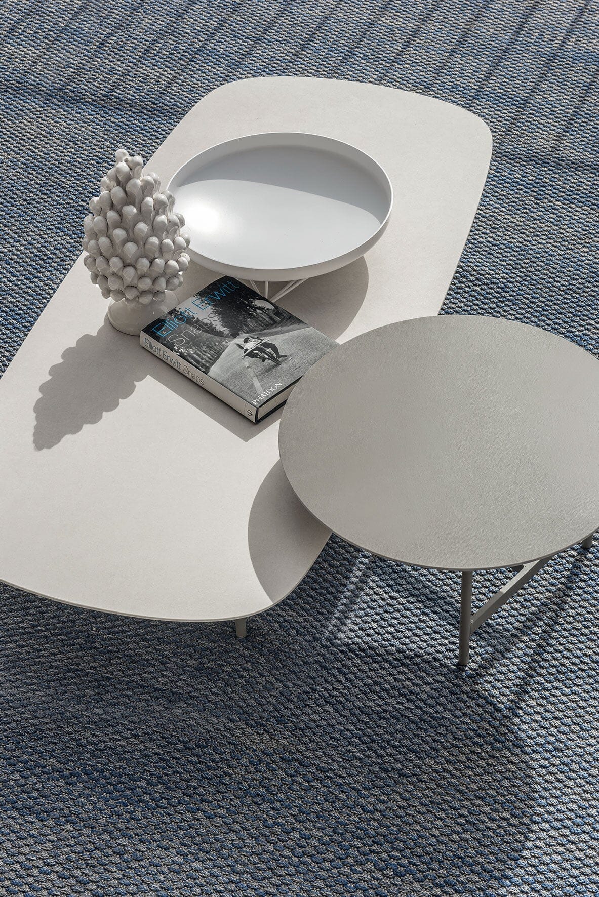 Ethimo Calipso Table Basse Rectangulaire 140x65cm H:25cm