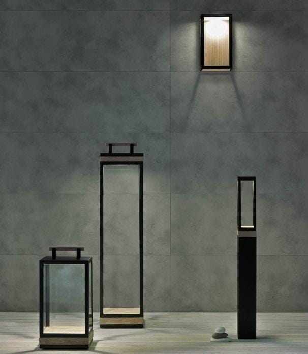 Ethimo Carrè Wall Lamp applique pour l'extérieur