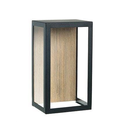 Ethimo Carrè Wall Lamp applique pour l'extérieur Sepia black