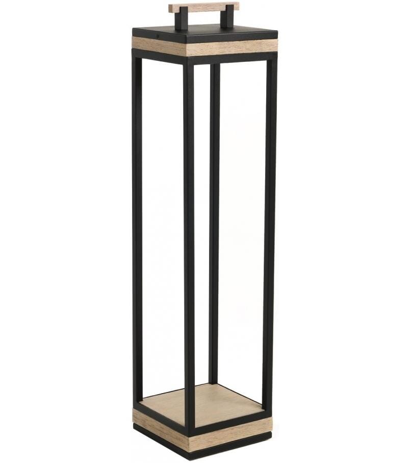 Ethimo Carrè XL Floor Lamp pour l'extérieur Sepia black