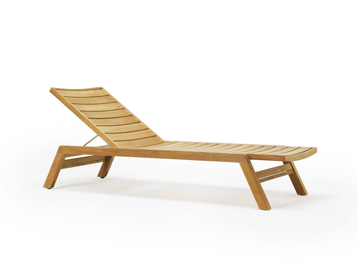 Ethimo Costes Chaise longue Natural Teak
