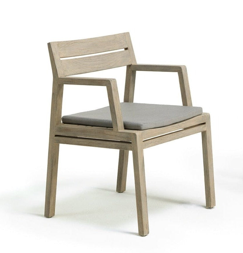 Ethimo Costes Fauteuil repas Pickled Teak