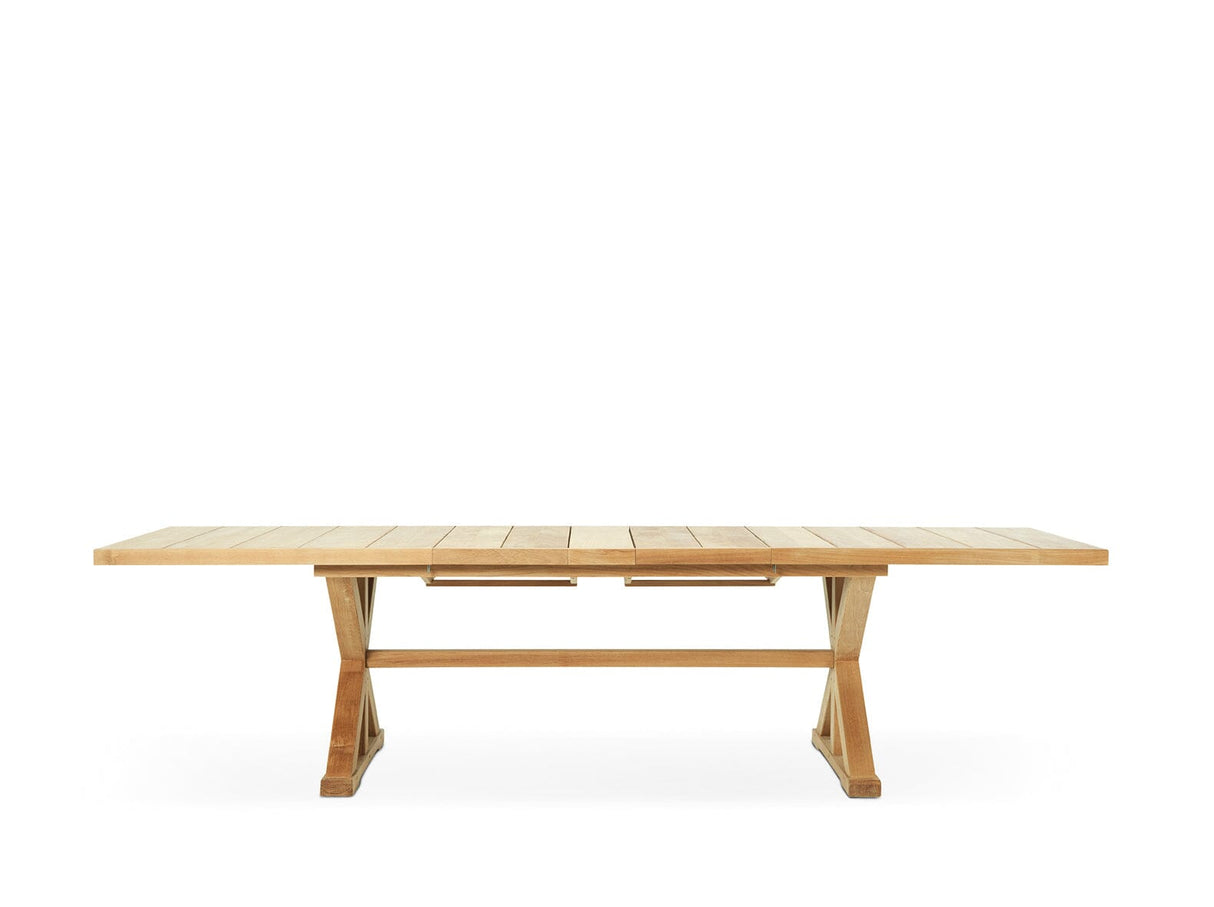 Ethimo Cronos Table Repas à rallonge 220-300x100cm Natural Teak