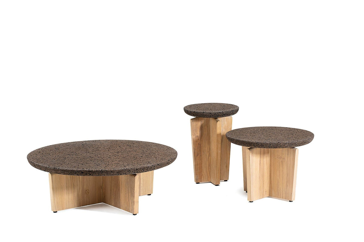 Ethimo Cross Table basse ronde Ø100cm