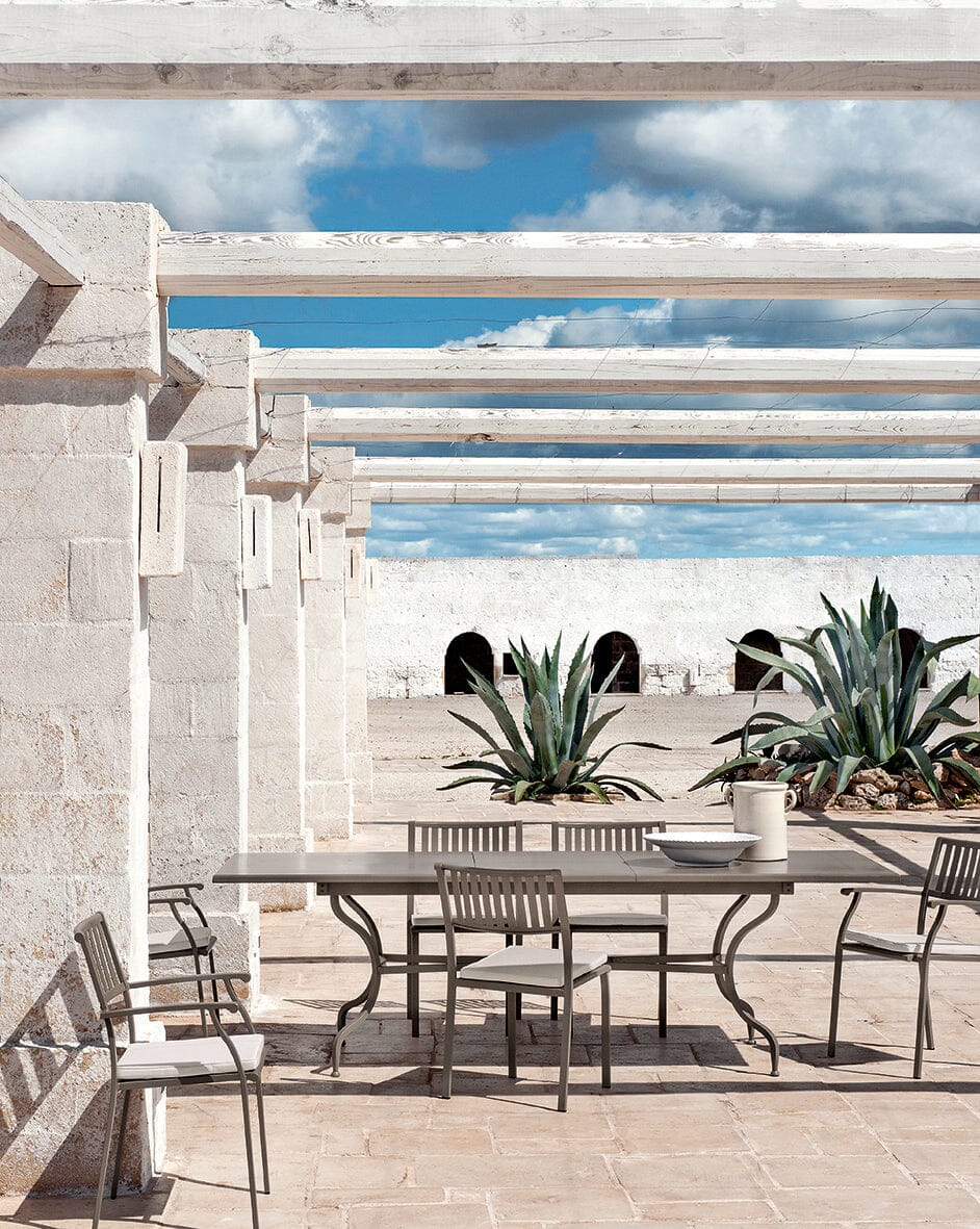 Ethimo Elisir Fauteuil repas, coussins en sus