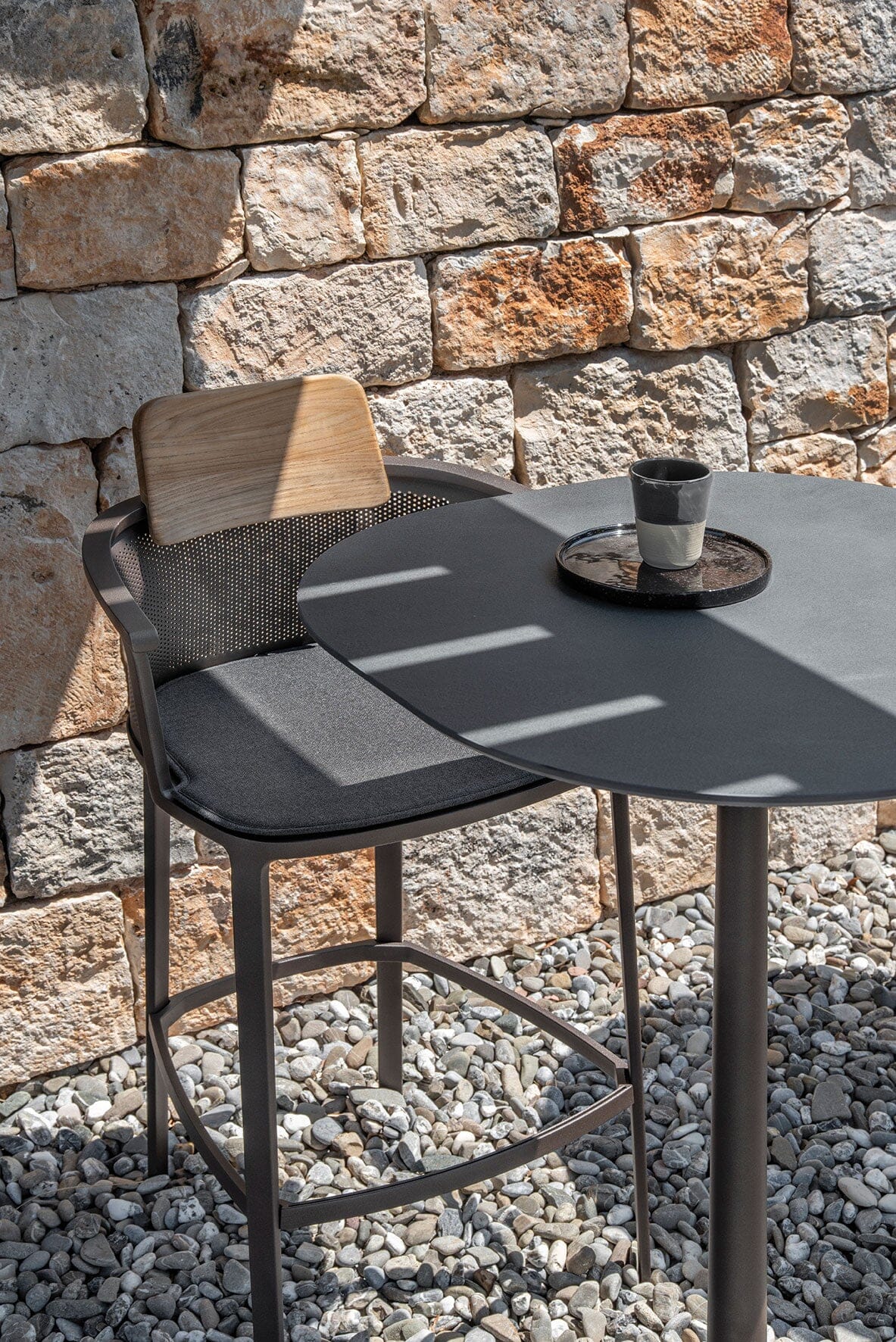 Ethimo Enjoy Table repas 70x70cm H:106cm