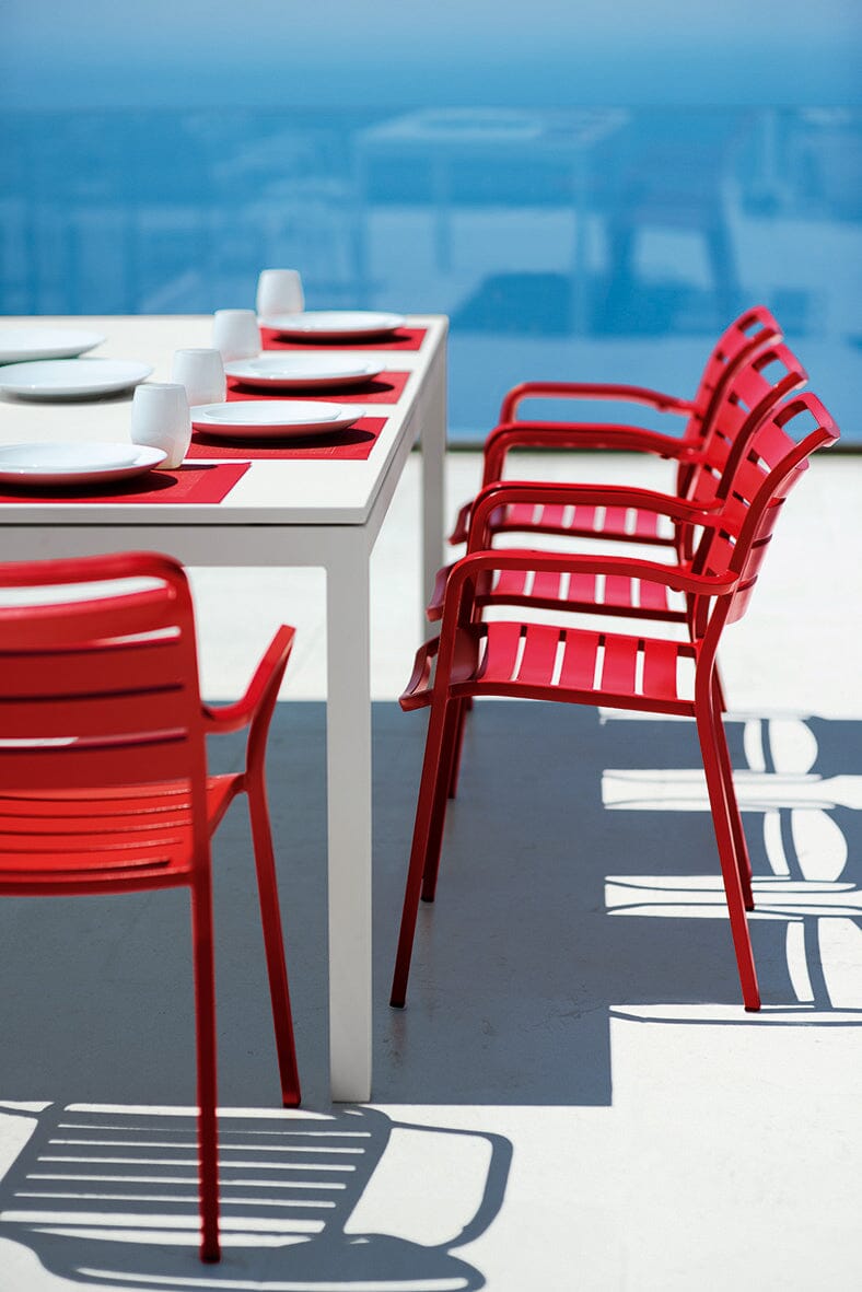 Ethimo Flat Table repas extensible 160-250x100cm