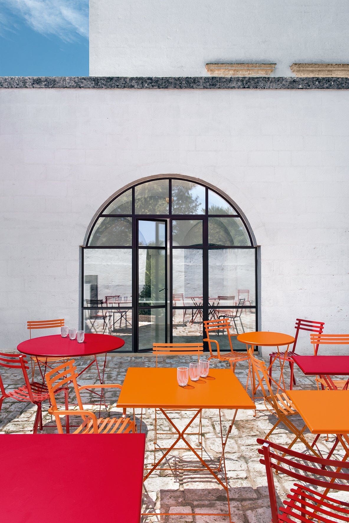 Ethimo Flower Chaise empilable