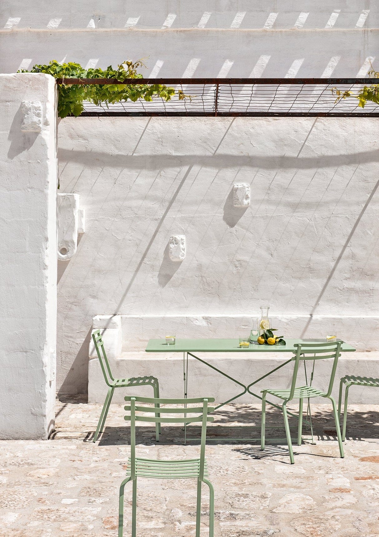 Ethimo Flower Chaise empilable