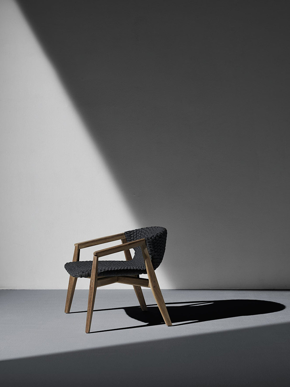 Ethimo Knit Fauteuil Lounge bas dossier