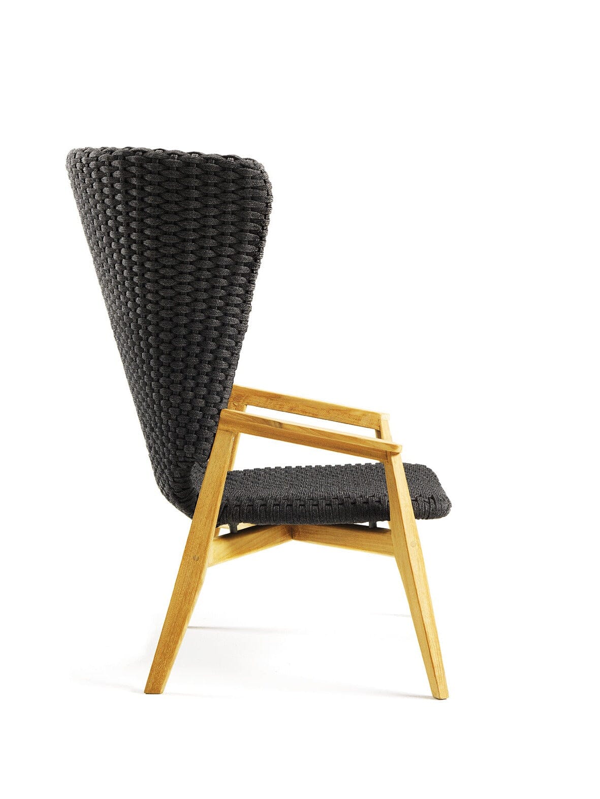 Ethimo Knit Fauteuil Lounge haut dossier