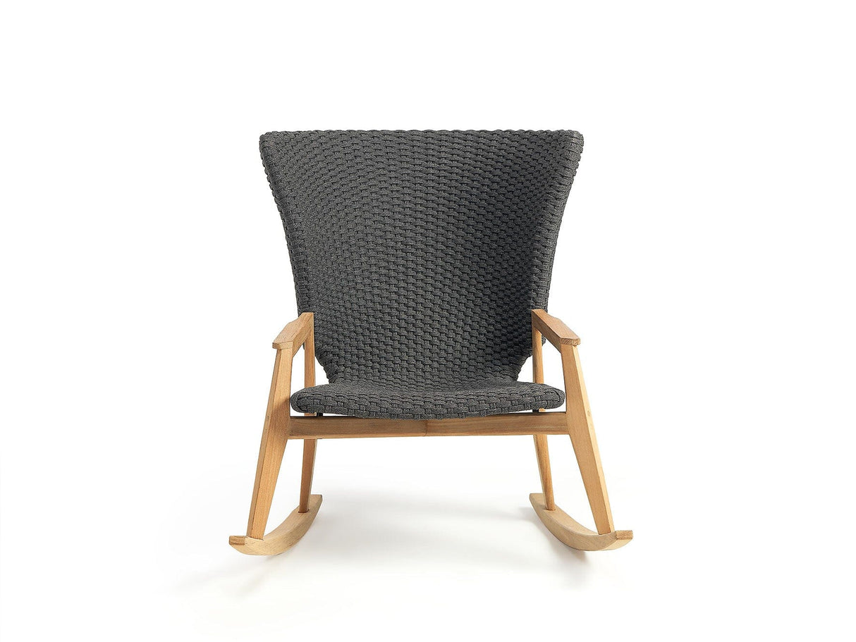 Ethimo Knit Rocking chair Fauteuil à bascule