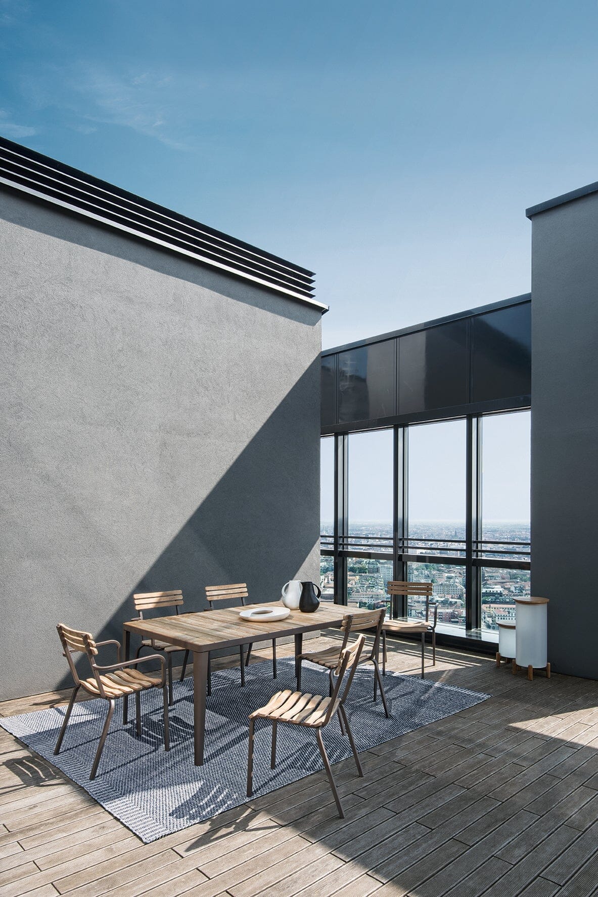 Ethimo Laren Fauteuil repas empilable