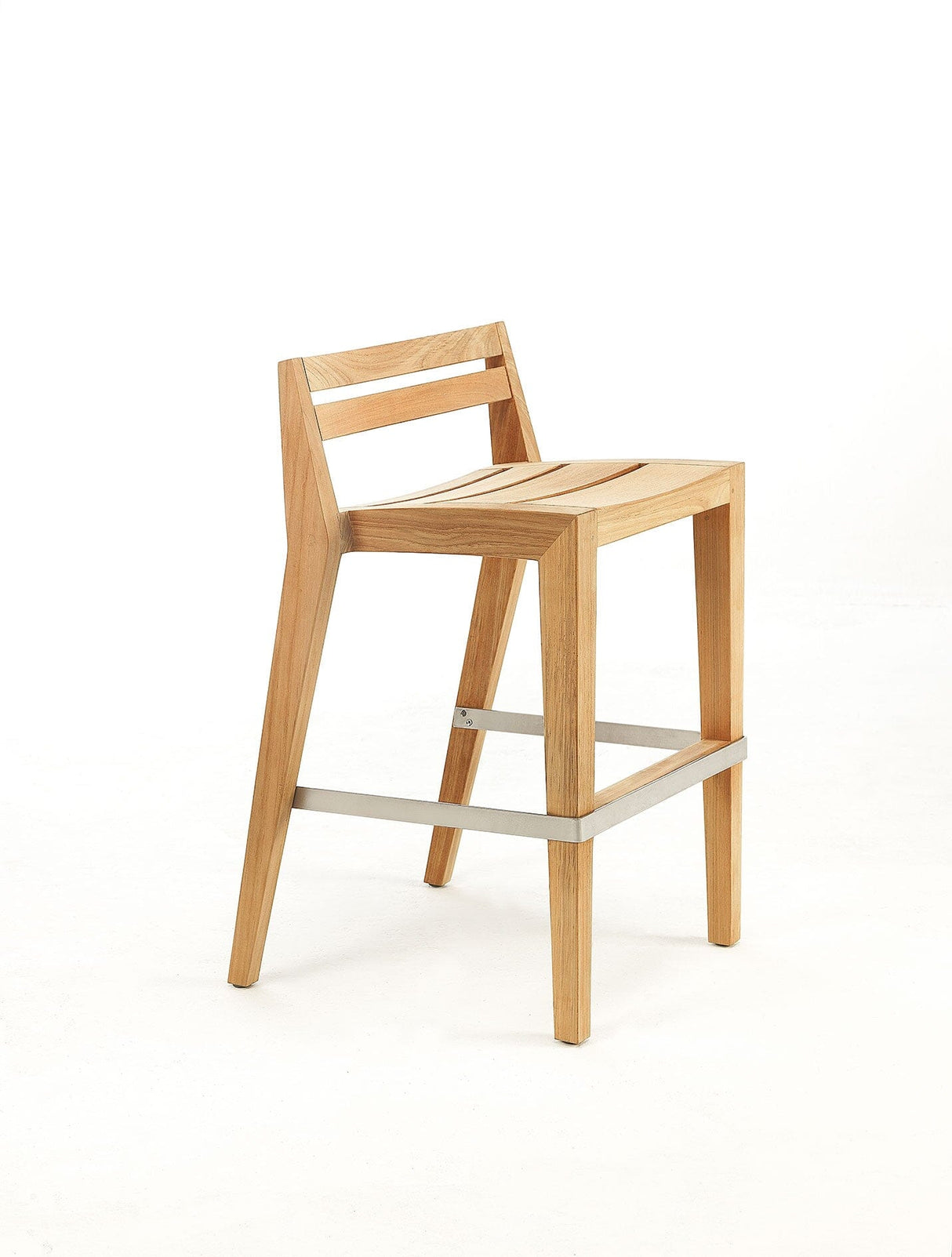 Ethimo Ribot Chaise haute de bar H:92cm, coussins en sus