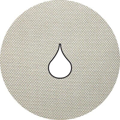 Ethimo Ribot Coussin d'assise chaise haute de bar h82 / h92 Acrylic Waterproof laminé Nature white AW25