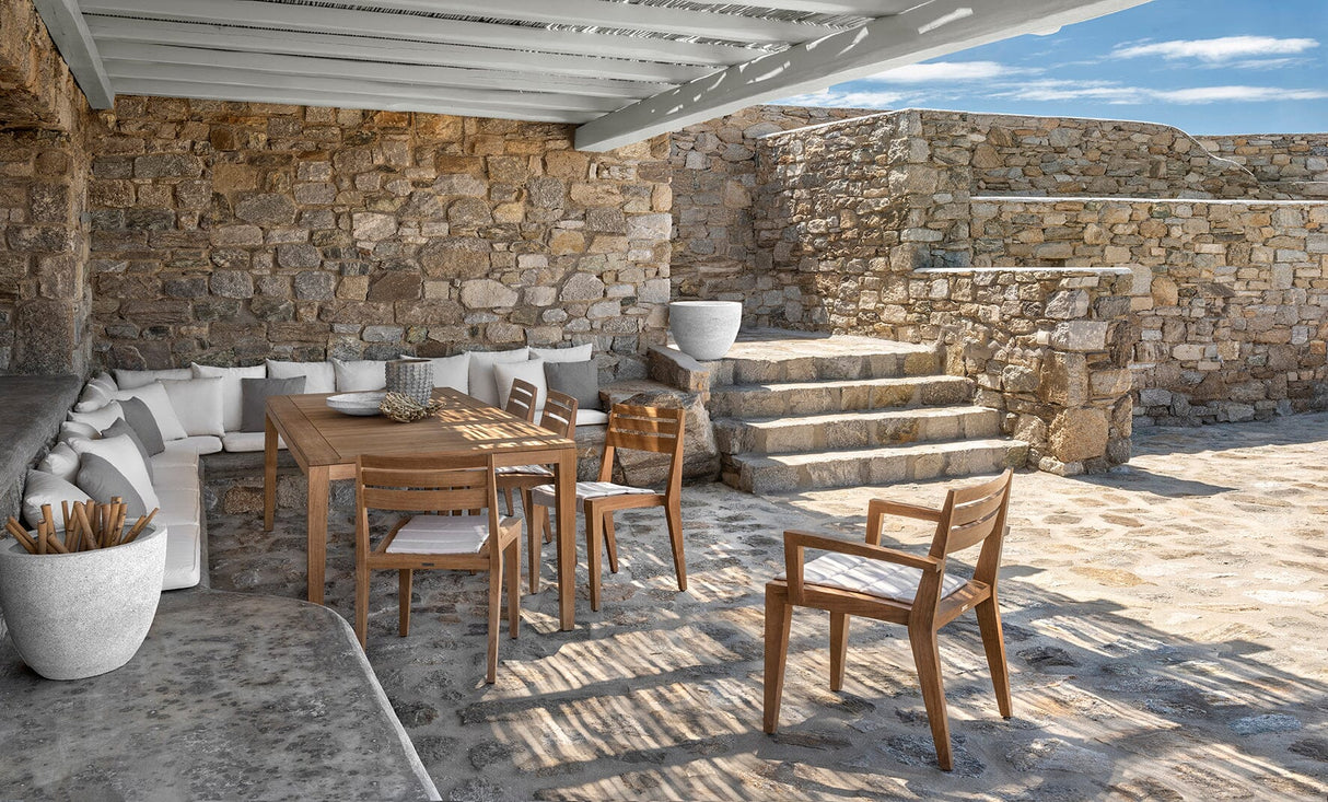 Ethimo Ribot Table repas extensible 235-340x100cm