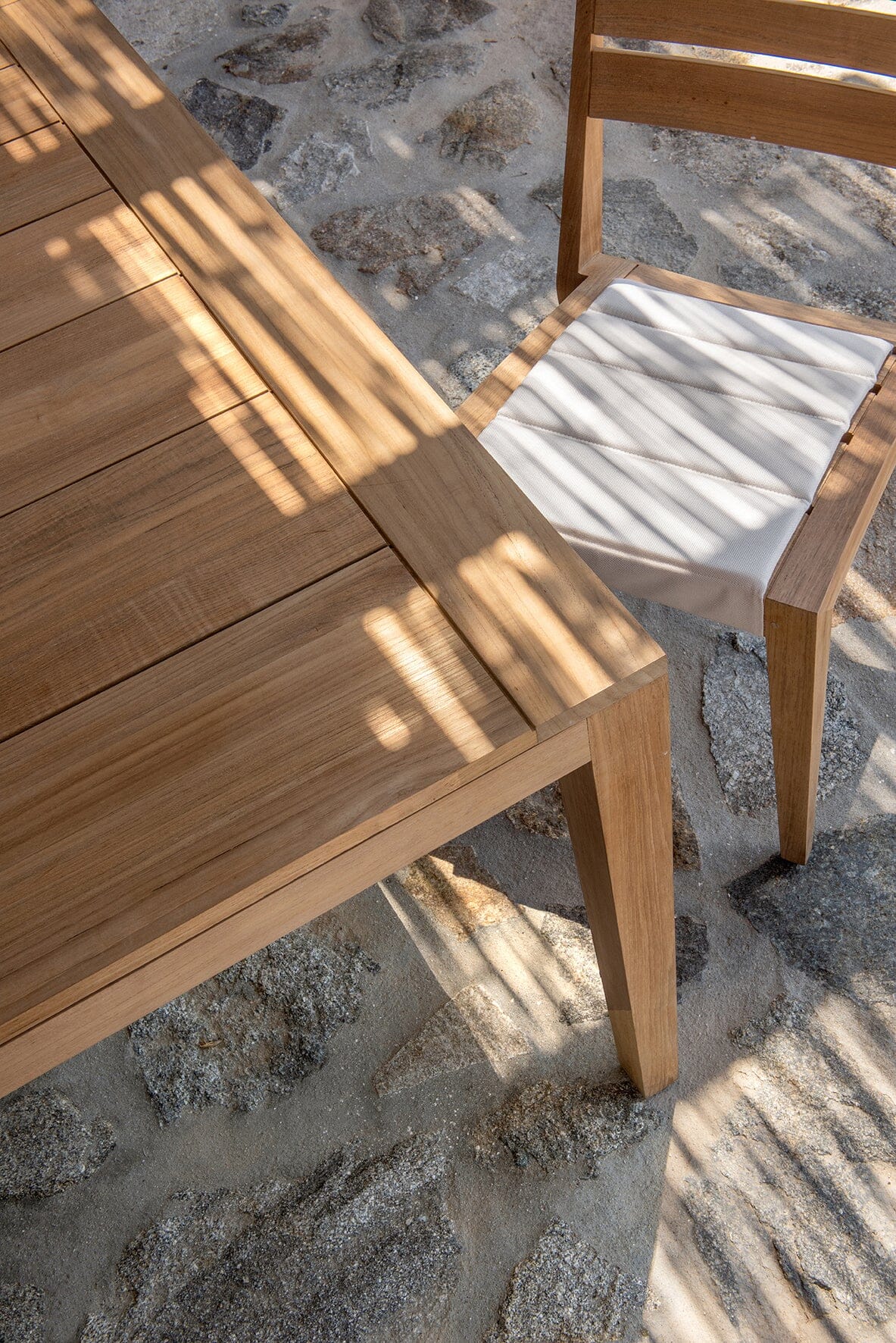 Ethimo Ribot Table repas extensible 235-340x100cm