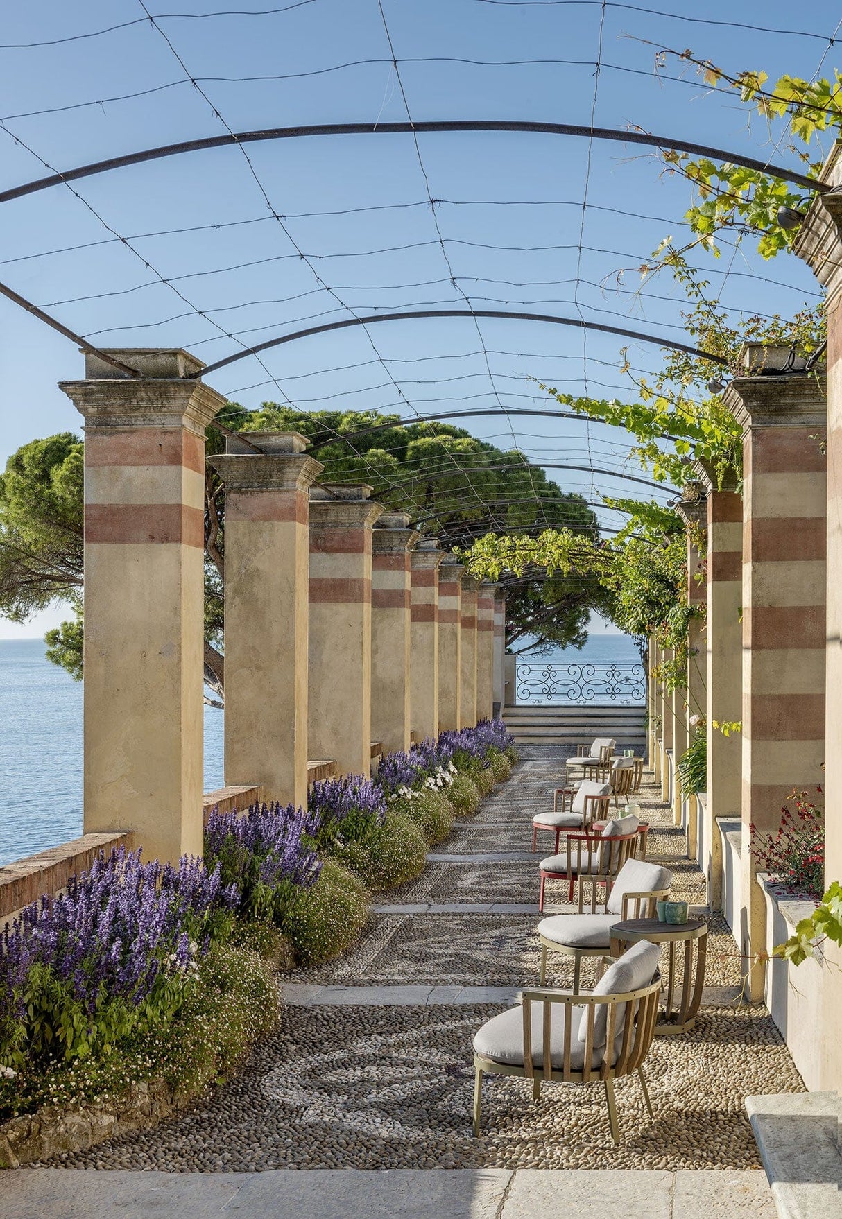 Ethimo Swing Fauteuil bas Lounge, coussins en sus