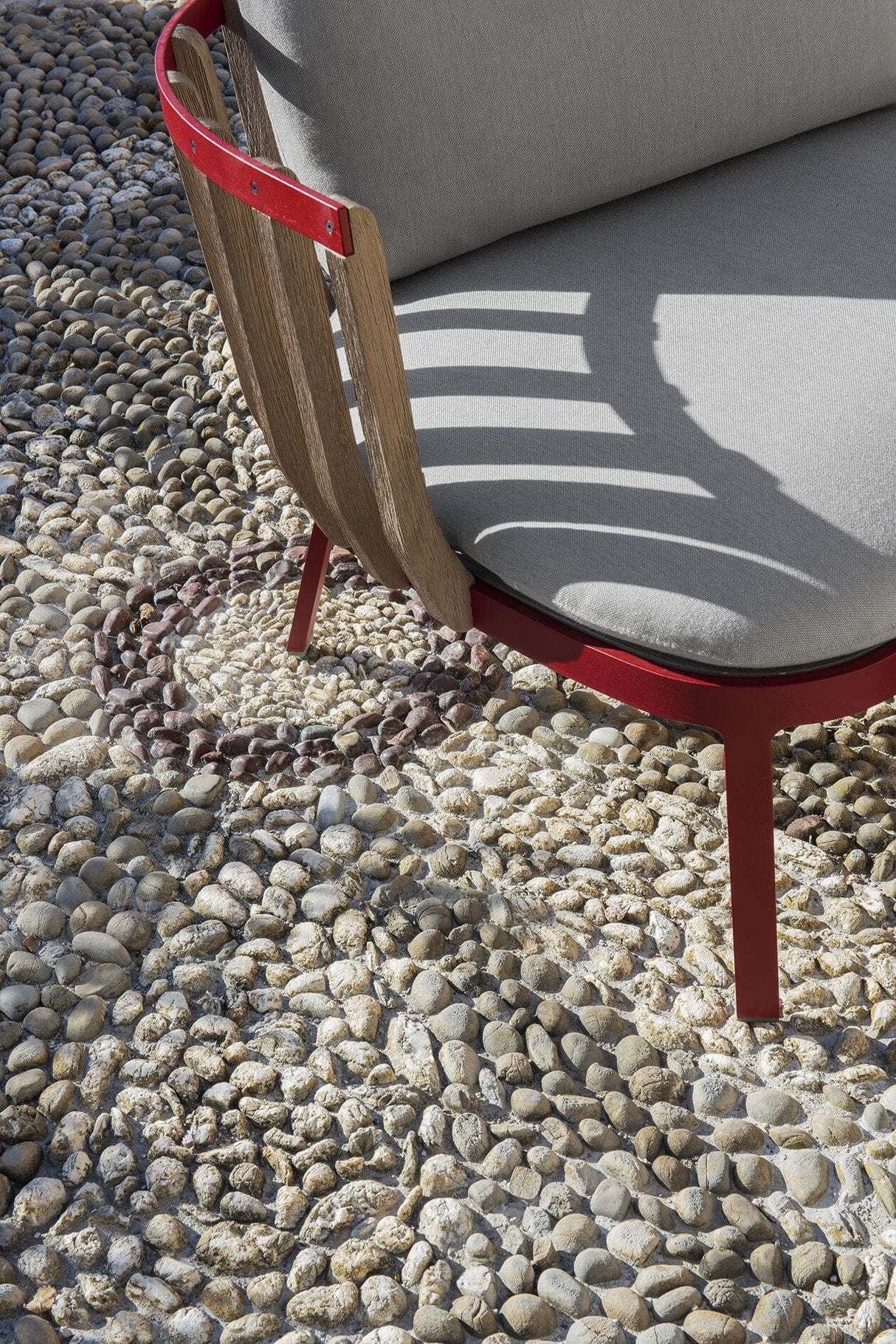 Ethimo Swing Fauteuil bas Lounge, coussins en sus