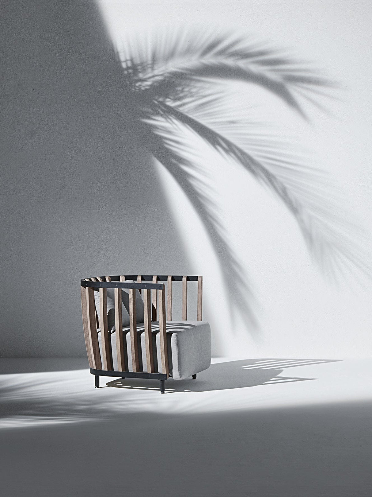 Ethimo Swing Fauteuil Lounge 1-Seater, coussins en sus