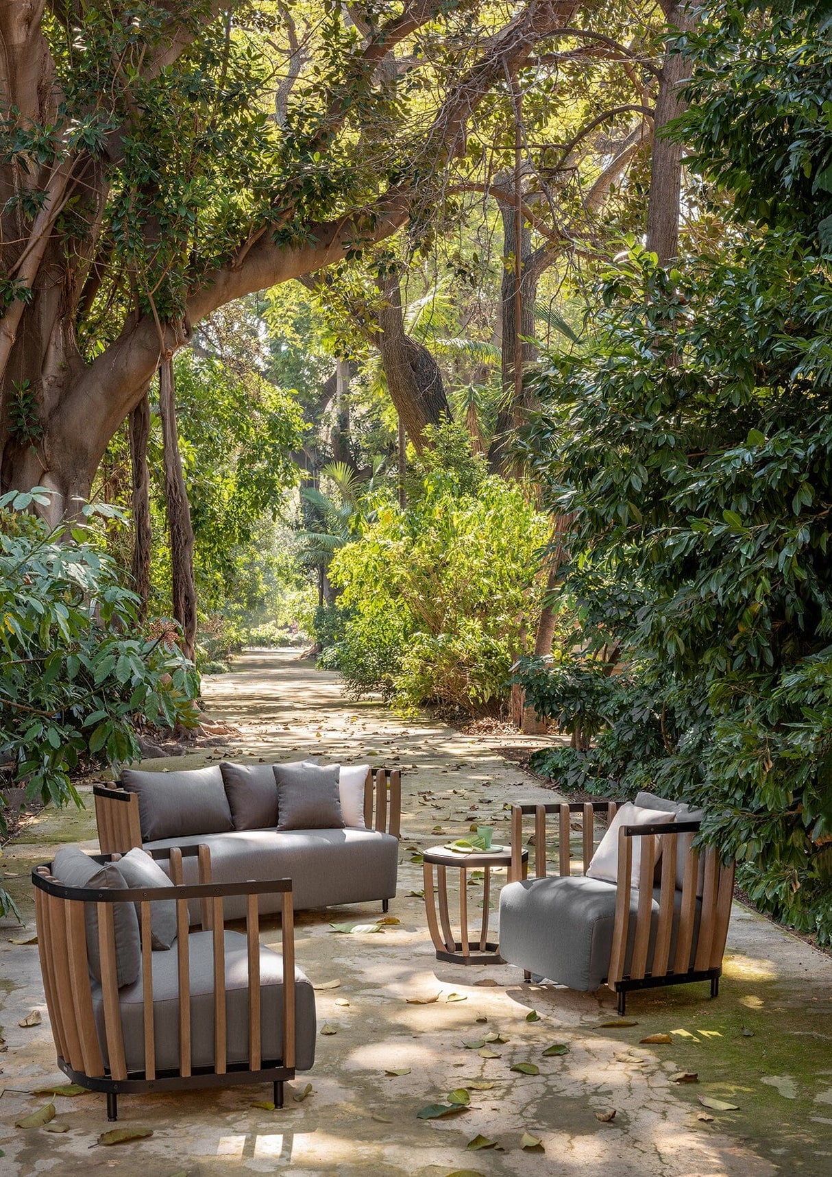 Ethimo Swing Fauteuil Lounge 1-Seater, coussins en sus