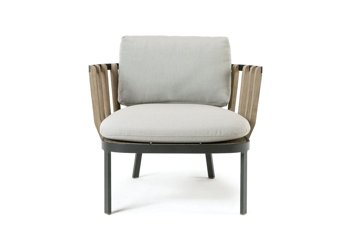 Ethimo Swing Set de coussins fauteuil bas lounge