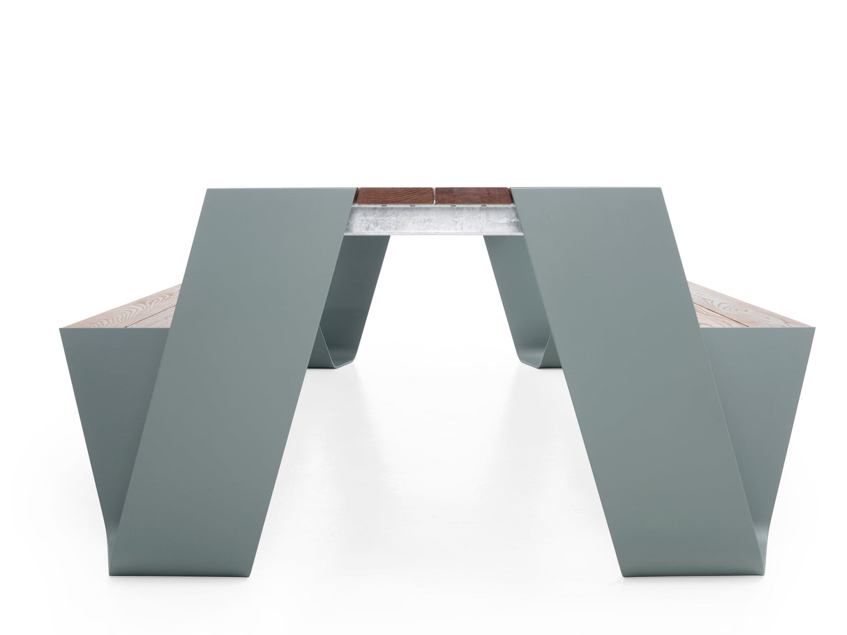 Extremis Hopper Picnic 180 Table avec bancs 180x160cm