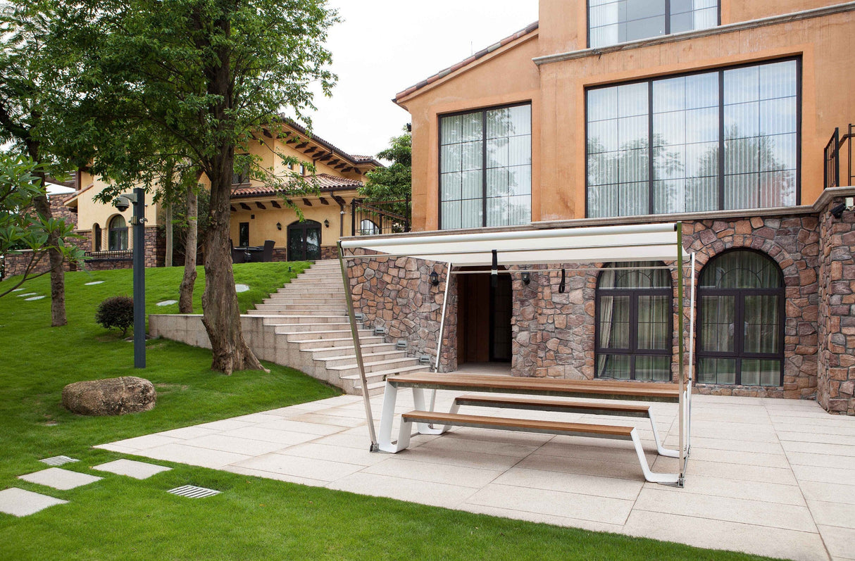 Extremis Hopper Picnic 240 Table avec bancs 240x160cm