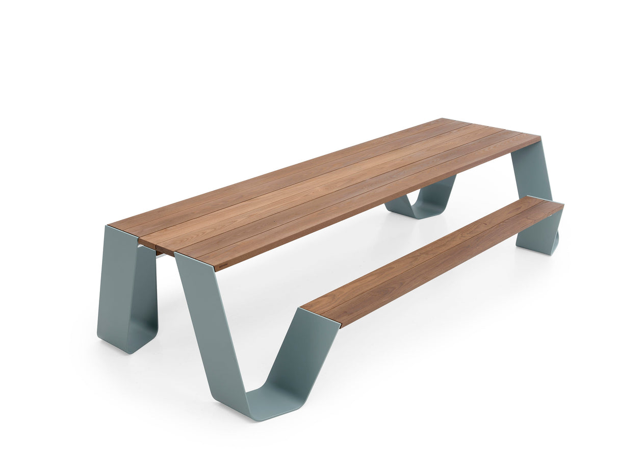 Extremis Hopper Picnic 300 Table avec bancs 300x160cm