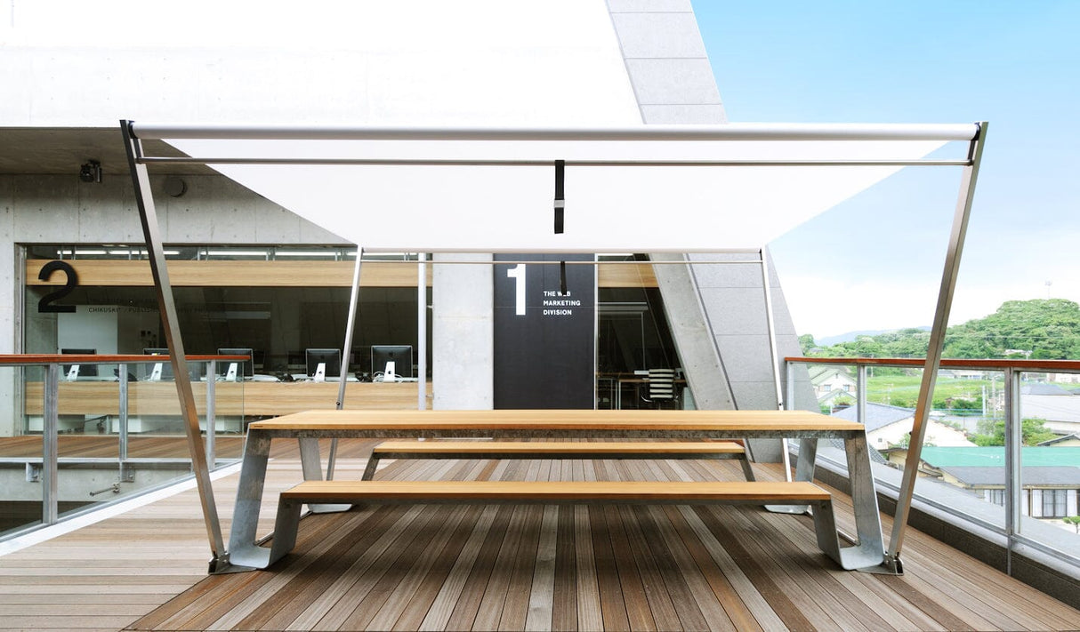 Extremis Hopper Picnic 300 Table avec bancs 300x160cm