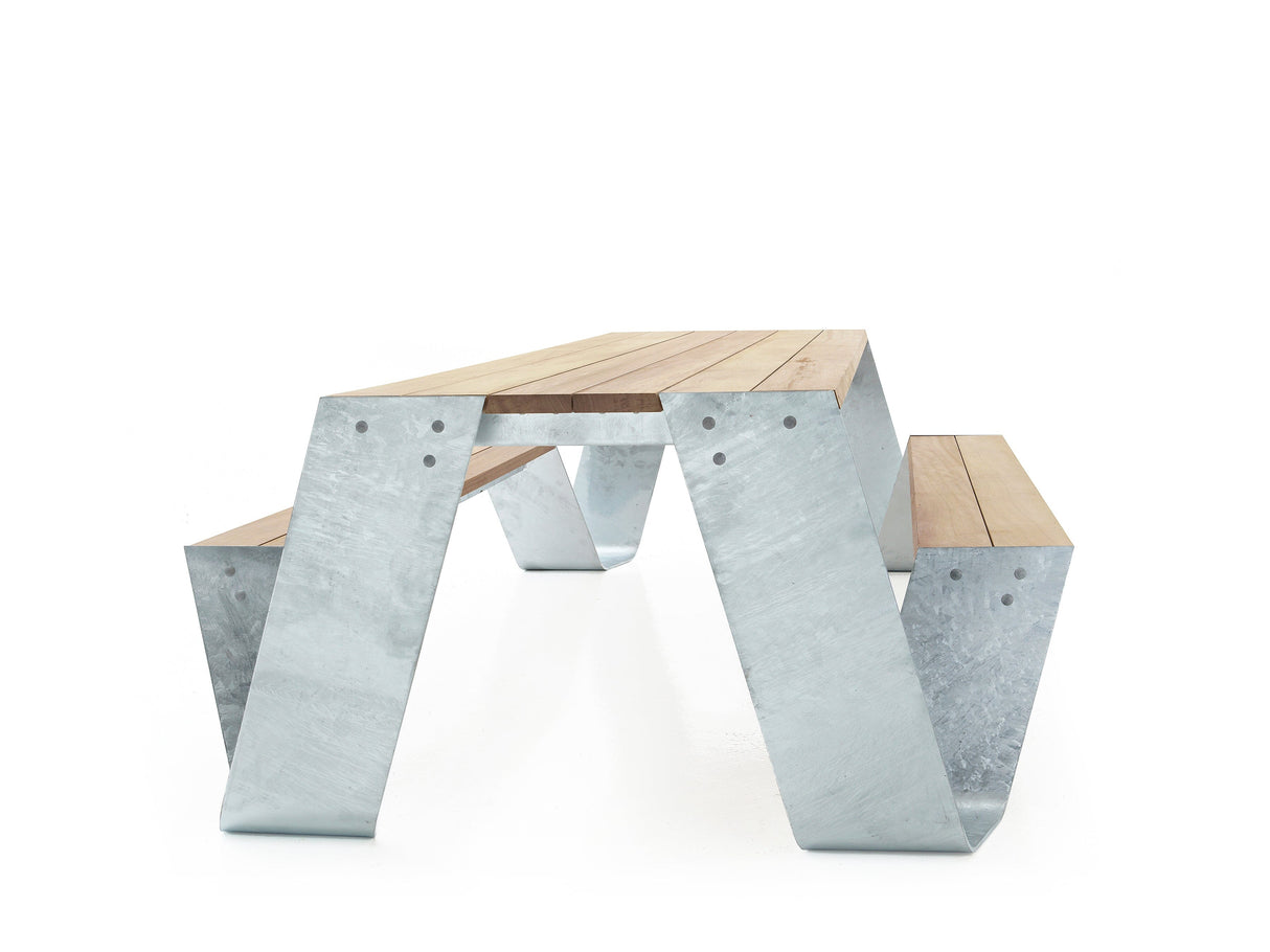 Extremis Hopper Picnic 360 Table avec bancs 360x160cm