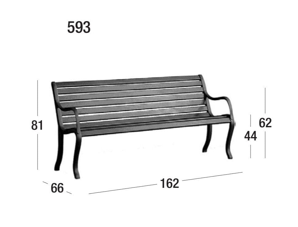 Fast Oasi Banc 3 places 167cm