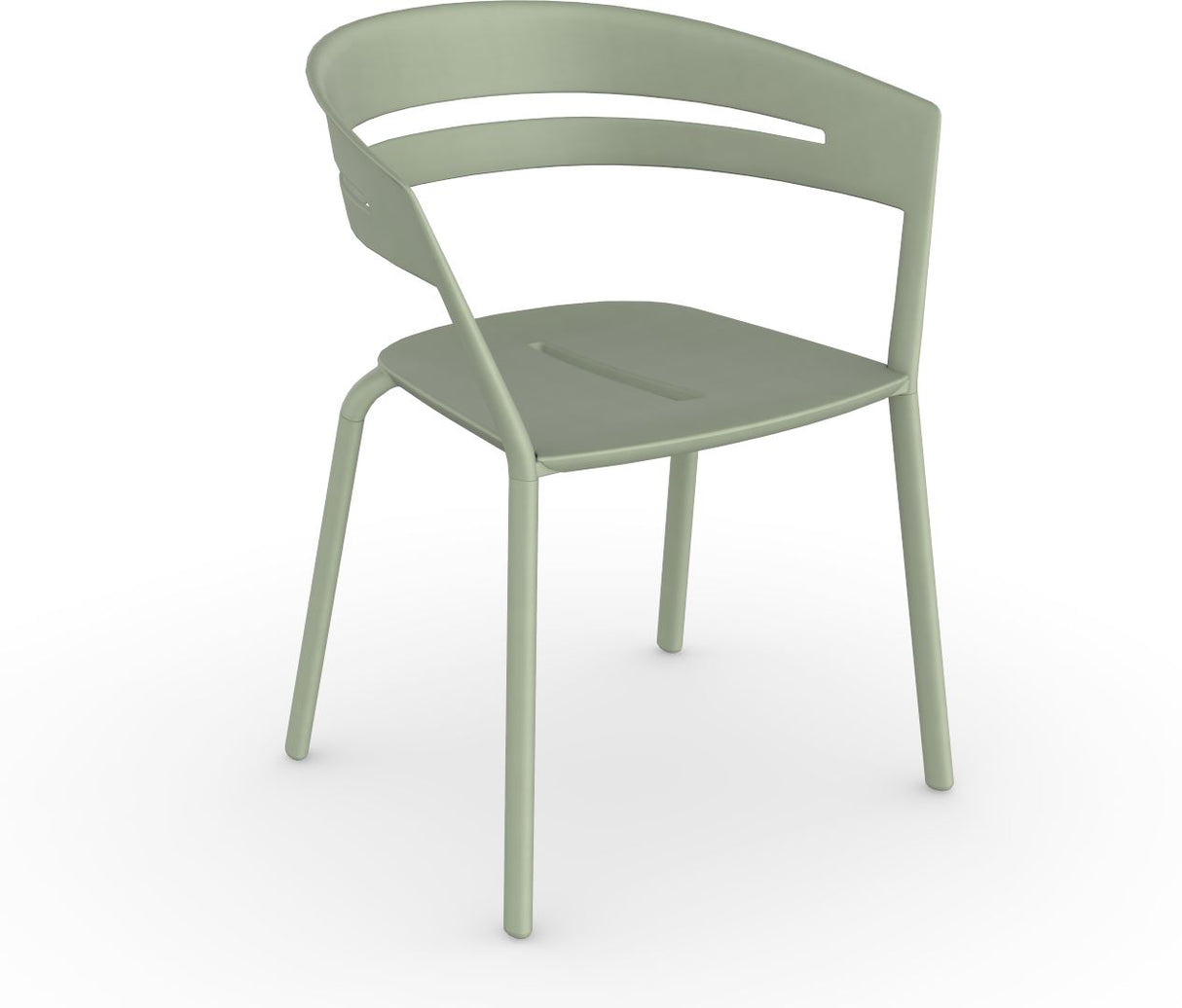 Fast Ria Fauteuil repas tout Aluminium Green Tea 19