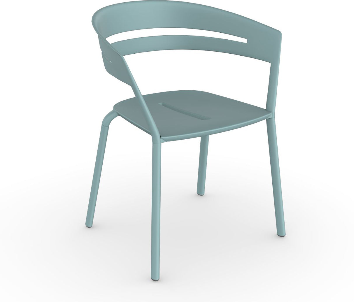 Fast Ria Fauteuil repas tout Aluminium Light Blue 13