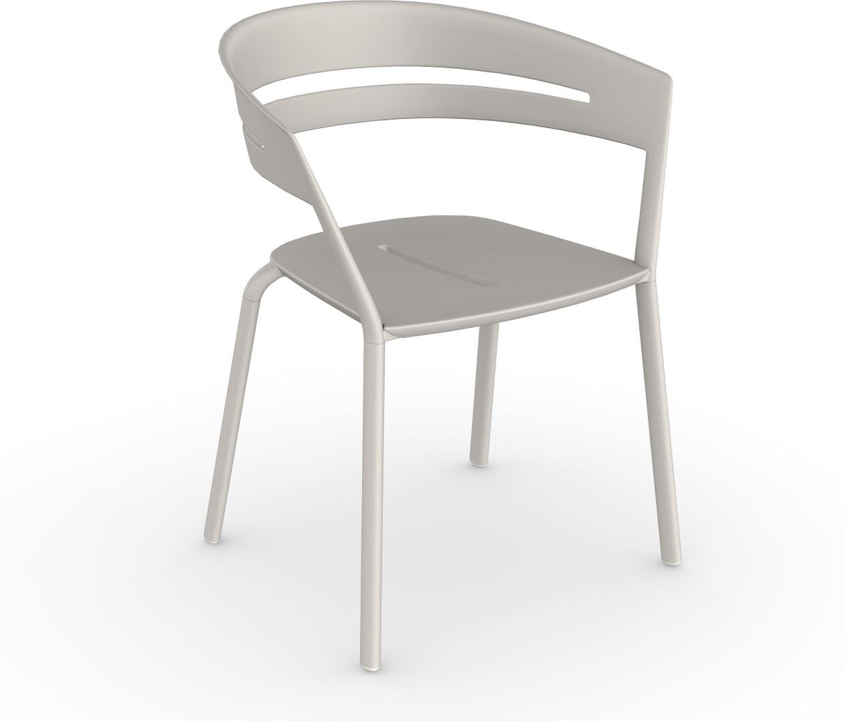 Fast Ria Fauteuil repas tout Aluminium Powder Grey 14