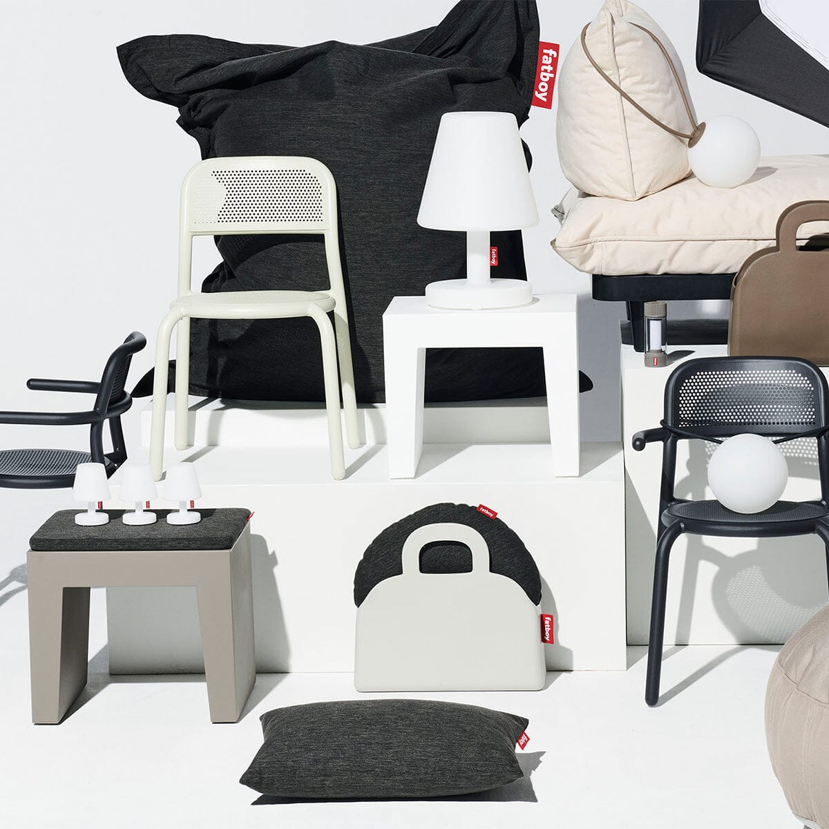 Fatboy Concrete Seat Tabouret Outdoor