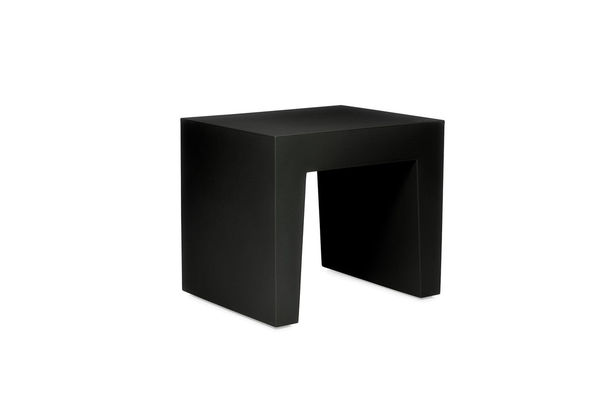 Fatboy Concrete Seat Tabouret Outdoor Black Recycled
