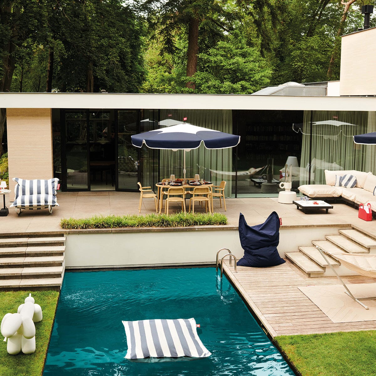 Fatboy Floatzac Pouf matelas Flottant Outdoor Sunbrella