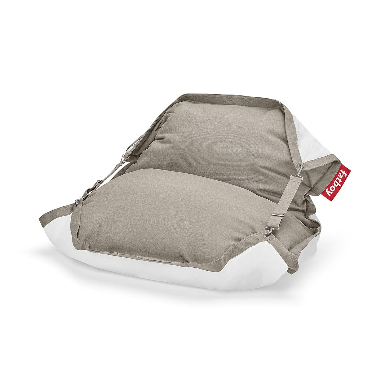 Fatboy Floatzac Pouf matelas Flottant Outdoor Sunbrella Grey Taupe Olefin